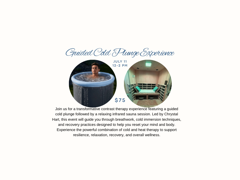 Guided Cold Plunge Experience -July 11